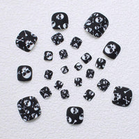 No.PSN170 Halloween Black Hand & Toe Pair Set-48pcs