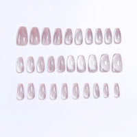 No.F72 Sweet Cat's eye Flash Fingernails Patch 30pcs/Set