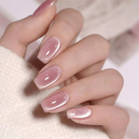 No.F72 Sweet Cat's eye Flash Fingernails Patch 30pcs/Set