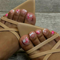 No.545 Lips Heart Toenails Patch 24pcs/Set