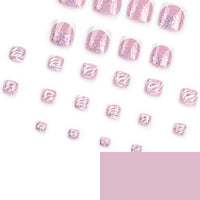 No.672 Fashion Toenails Patch 24pcs/Set