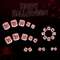 No.PSN173 Halloween Bood Hand & Toe Pair Set-48pcs