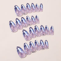 No.F412 Waves Fingernails Patch 24pcs/Set