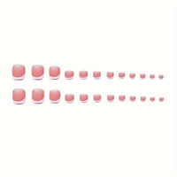 No.PSN20 Pink Bow Hand & Toe Pair Set-48pcs