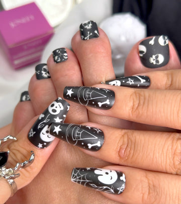 No.PSN170 Halloween Black Hand & Toe Pair Set-48pcs