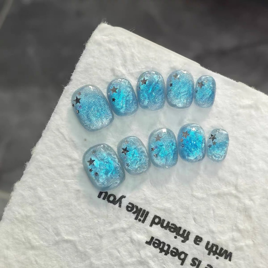 No.FP32 Sky Blue Cat&