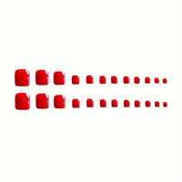 No.PSN17 Red Hand & Toe Pair Set-48pcs