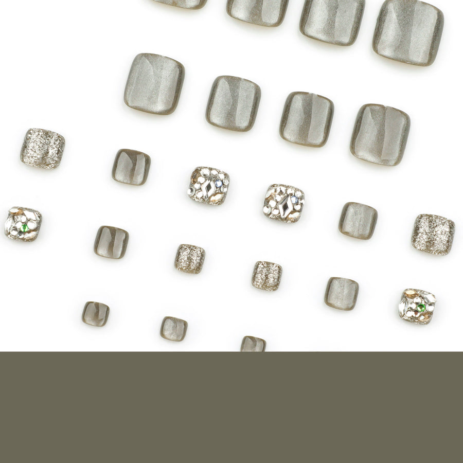 No.465 Cat's Eye Toenails Patch 24pcs/Set