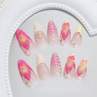 No.F446 Sweet Shell  Fingernails Patch 24pcs/Set