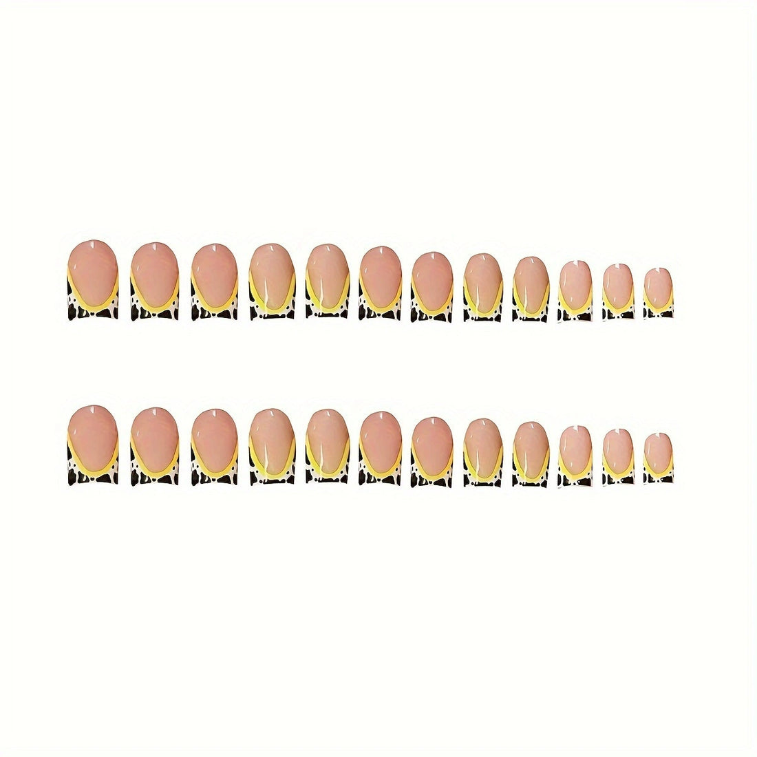 No.PSN28 Yellow Hand & Toe Pair Set-48pcs