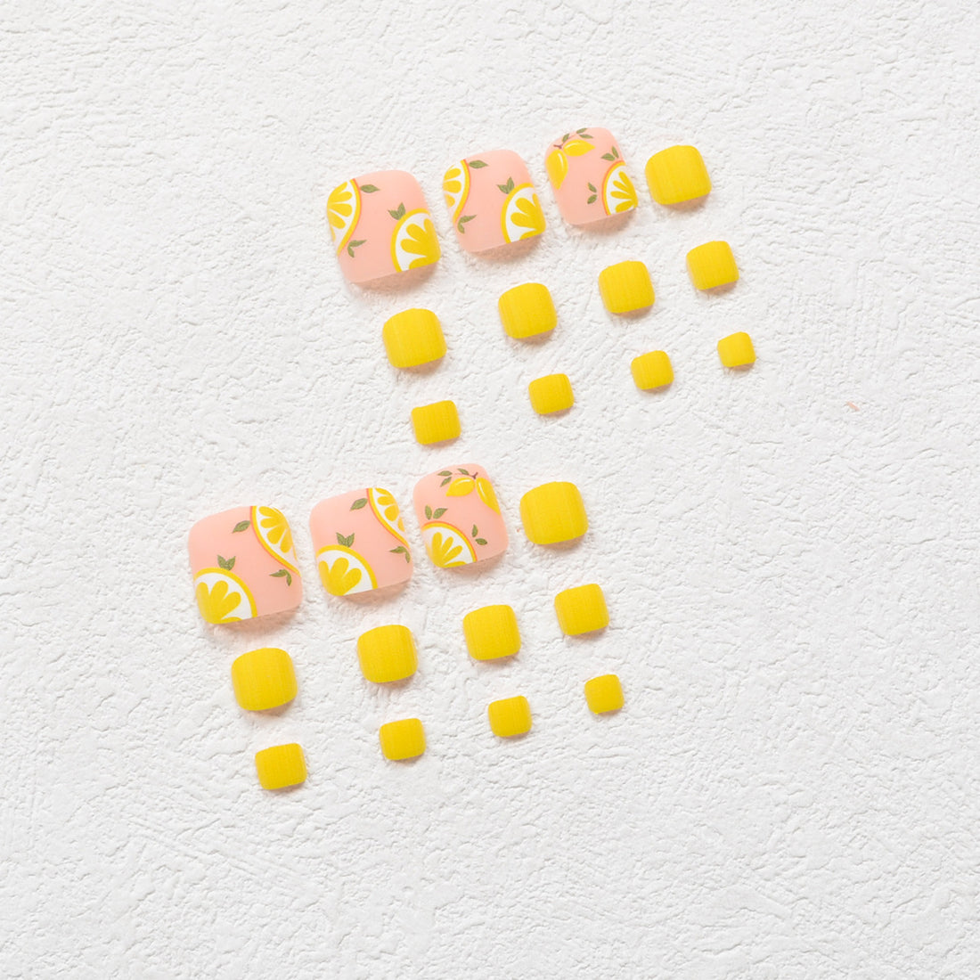 No.305 Cartoon Lemon Toenail Patch 24pcs/Set
