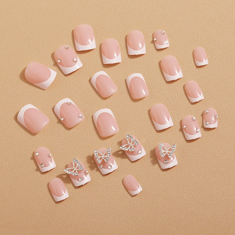 No.F357 Butterfly Fingernails Patch 24pcs/Set