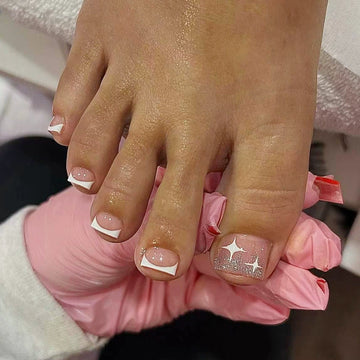 No.396 Glitter Toenails Patch 24pcs/Set