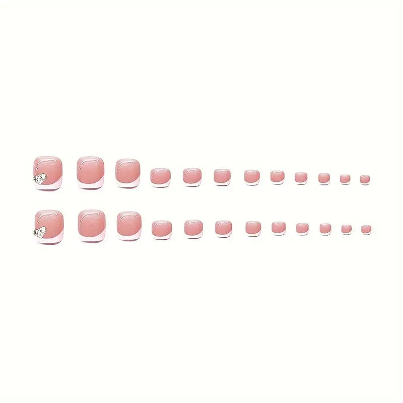 No.PSN22 Flash Diamond Hand & Toe Pair Set-48pcs