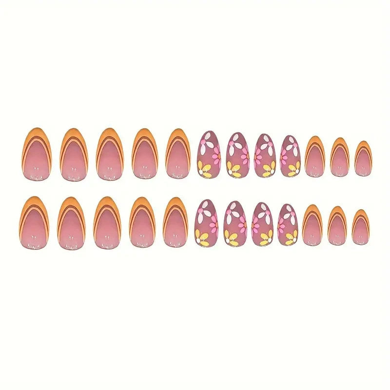 No.PSN32 Flower Hand & Toe Pair Set-48pcs