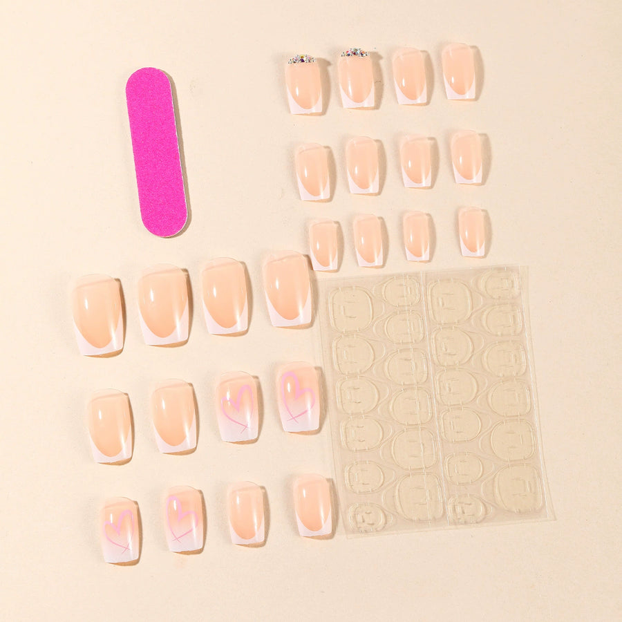 No.VN40 Love Fingernails Patch 24pcs/Set