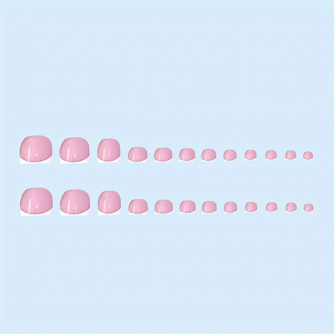 No.PSN26 Pink Hand & Toe Pair Set-48pcs