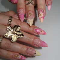 No.F446 Sweet Shell  Fingernails Patch 24pcs/Set