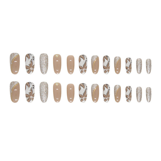 No.PSN168 Brown Hand & Toe Pair Set-48pcs