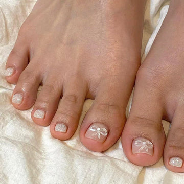 No.403 Bow Toenails Patch 24pcs/Set