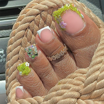 No.652  Print Toenails Patch 24pcs/Set