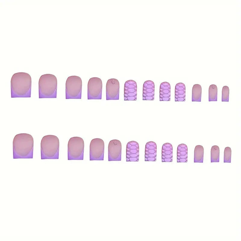 No.PSN13 Purple Hand & Toe Pair Set-48pcs