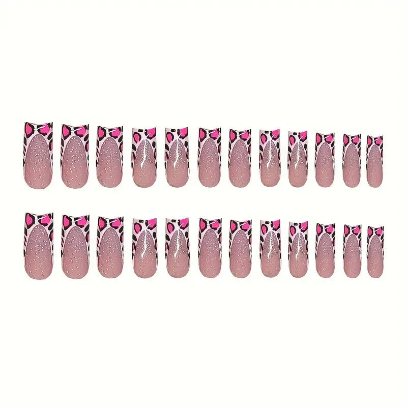 No.PSN8 Leopard Hand & Toe Pair Set-48pcs