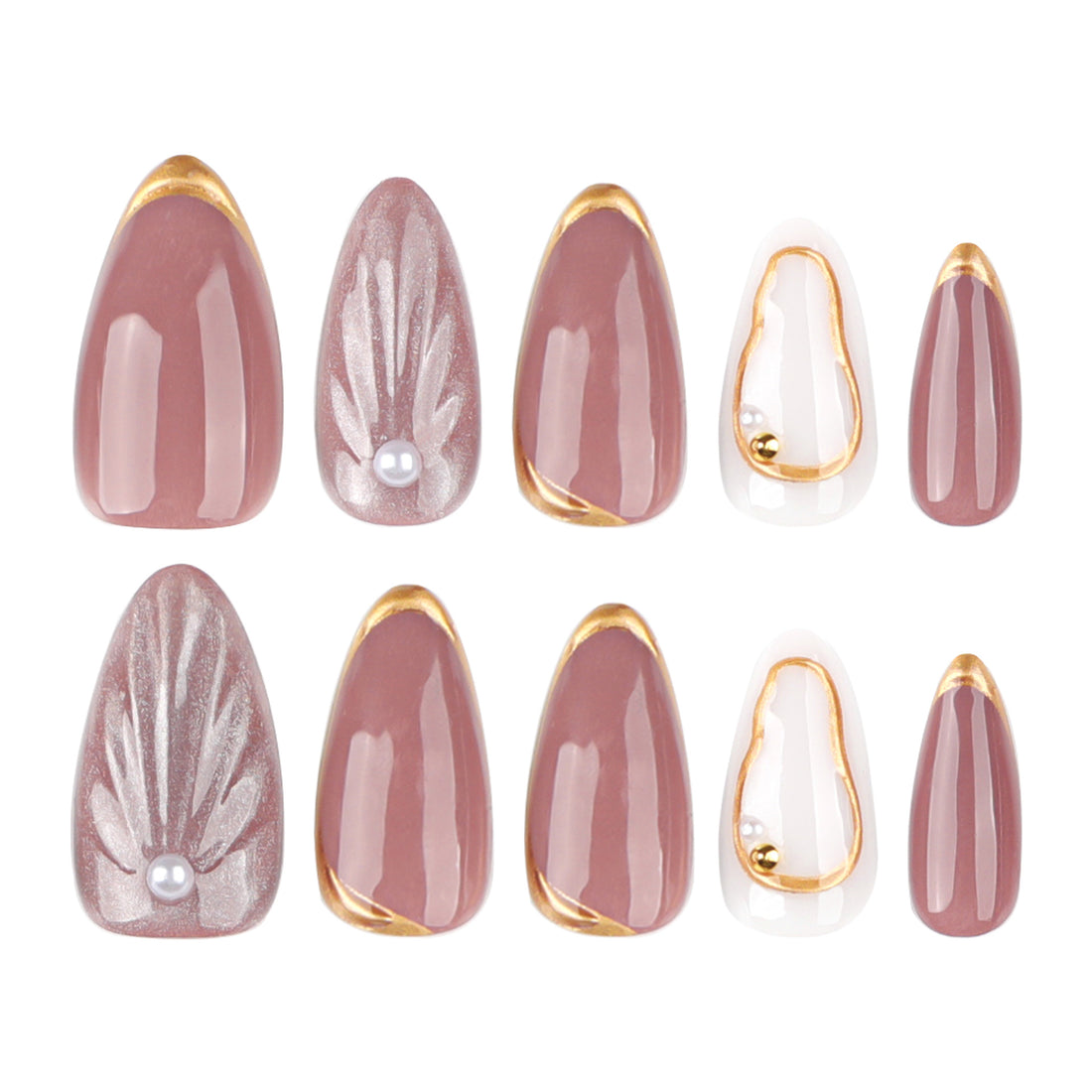 No.PSN177 Fashion Hand & Toe Pair Set-48pcs