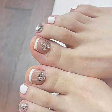 No.453 Flashing Toenails Patch 24pcs/Set